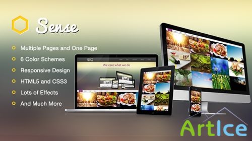 Mojo-Themes - Sense - A Responsive Portfolio Template - RIP