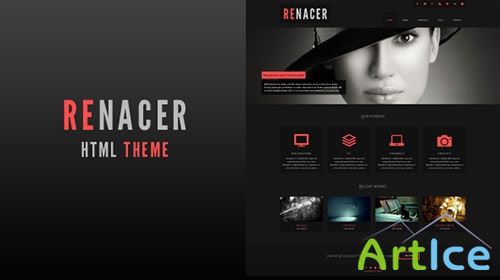 Mojo-Themes - Renacer - Minimal Responsive HTML Theme - RIP