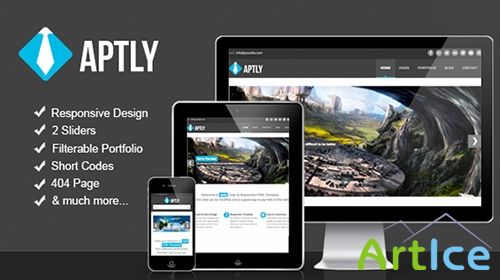 Mojo-Themes - Aptly - Responsive HTML5 Template - RIP