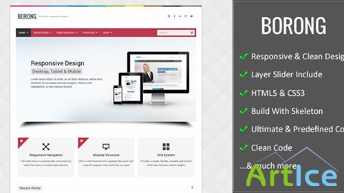 Mojo-Themes - Borong - Responsive HTML Template - RIP