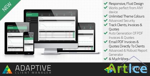 CodeCanyon - Adaptive Client Manager: Management & Invoicing v1.2