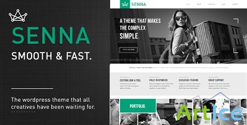 ThemeForest - Senna v1.2.3 - Responsive Portfolio/ Blog WordPress Theme