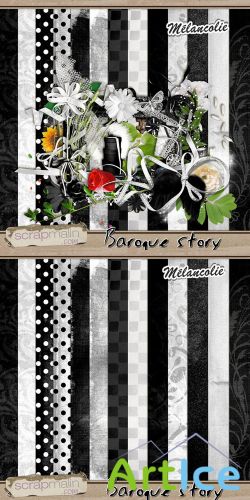 Scrap Set - Baroque Story PNG and JPG FIles