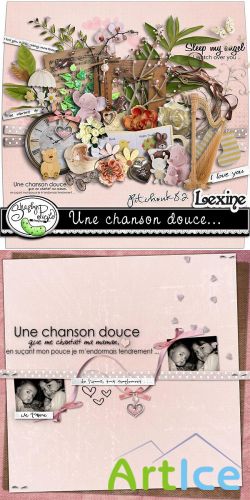 Scrap Set - Une chanson Douce... PNG and JPG Files