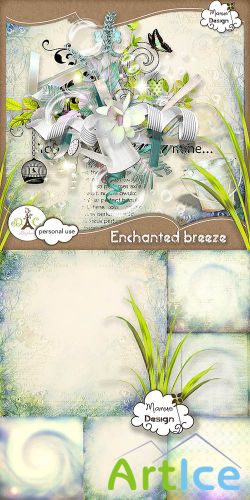 Scrap Set - Enchanted Breeze PNG and JPG FIles