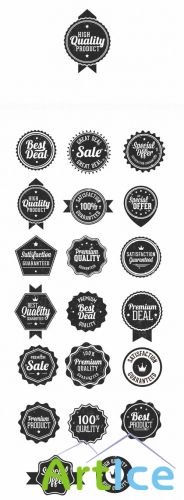 Simple Badges Set 2