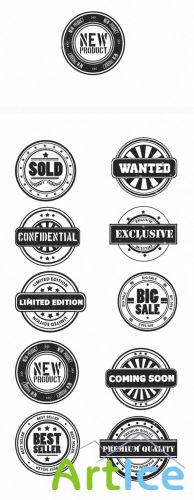 Simple Badges Set 1