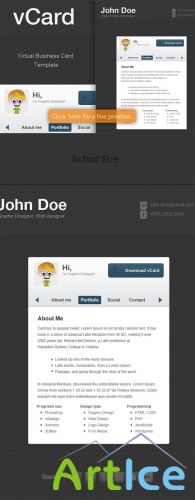 Designtnt - VCard HTML Template