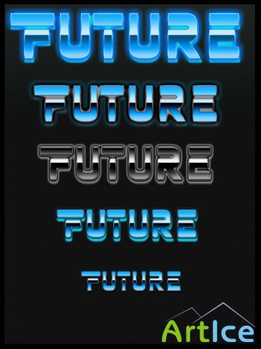 Futurastic PS Style Effect