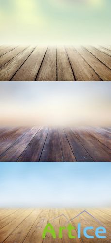 PSD Source - 3 Infinite Wooden Floors