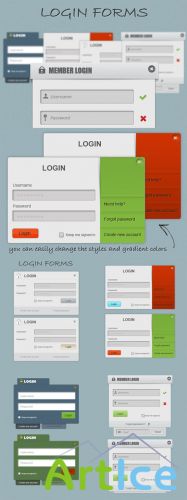 Designtnt - Login Forms