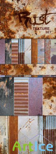 Designtnt - Rust Textures Set