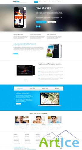 YouJoomla - YJ Proapps - Responsive Software Presentation Joomla 2.5 & 3.0 Template