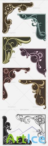 Floral Vector Set 145