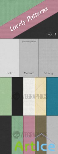 WeGraphics - Lovely Patterns Vol1  Seamless Web Backgrounds