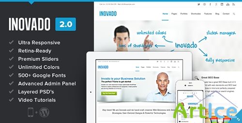 ThemeForest - Inovado v2.0 - Retina Responsive Multi-Purpose Theme