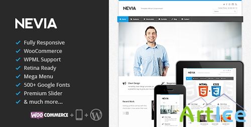 ThemeForest - Nevia v1.0.9 - Responsive Multi-Purpose WordPress Theme