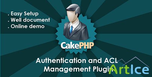 CodeCanyon - CakePHP 2.0 Authentication & ACL Management Plugin