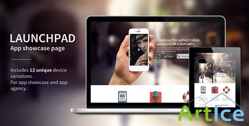 ThemeForest - Launchpad - Responsive App Landing Page - RIP