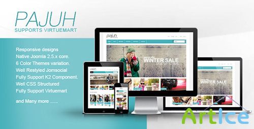 ThemeForest - Pajuh v1.14.3 - Clean and Responsive Virtuemart Templates