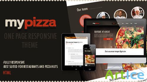 Mojo-Themes - Mypizza - Fully Responsive Restaurant Template - RIP