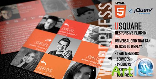 CodeCanyon - uSquare - Universal responsive grid for Wordpress v1.6