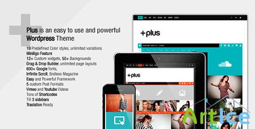 ThemeForest - Plus Grid v1.6 - Responsive Multipurpose Magazine