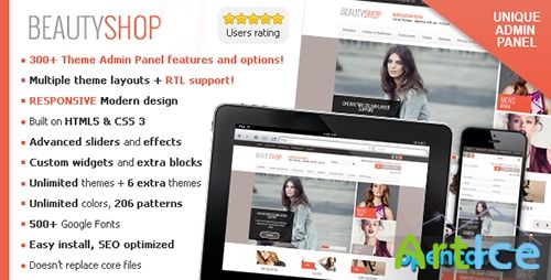 ThemeForest - BeautyShop v1.4.1 - Premium OpenCart theme