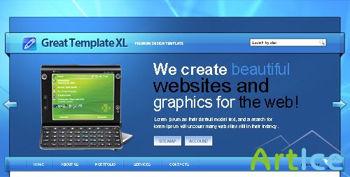 DreamTemplate - Flash - CSS Corporate - 6639