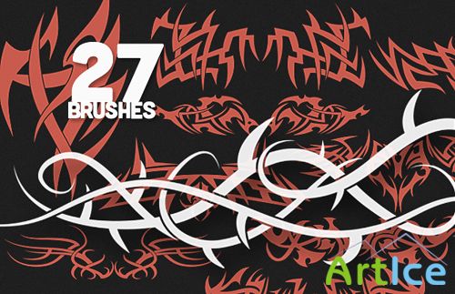 Tribal PS Brushes Set 4