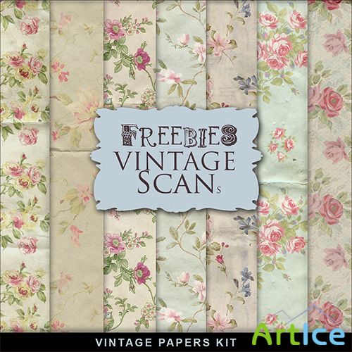 Textures - Old Vintage Backgrounds #138