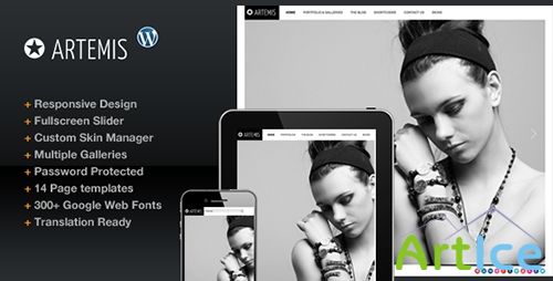 ThemeForest - Artemis v1.8 - Photography Gallery Portfolio Theme