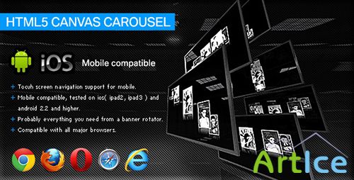 CodeCanyon - HTML5 Canvas Carousel