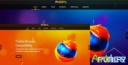 ThemeForest - purify - One Page Responsive Template - RIP