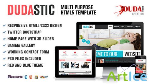 Mojo-Themes - Home / Premium HTML Templates / Business / DUDASTIC - RIP