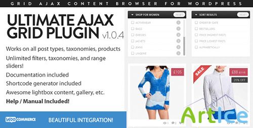 CodeCanyon - Ultimate Ajax Grid WordPress Plugin - v1.0.4