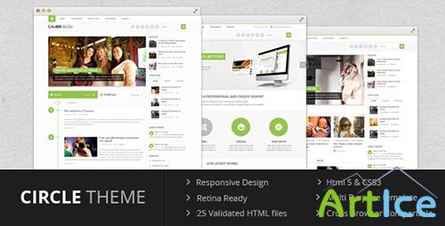 ThemeForest - Circle theme - Multi Purpose Template - RIP