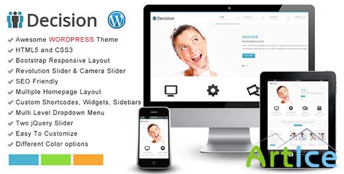 ThemeForest - Decision v1.1 - Bootstrap Wordpress Responsive Theme