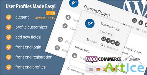 CodeCanyon - User Profiles Plugin v1.4.1 for WordPress