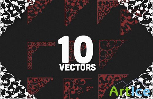 Vector Floral Set 63