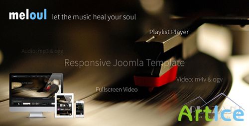 TemPlaza - Meloul v1.1 - Music Responsive Joomla Template