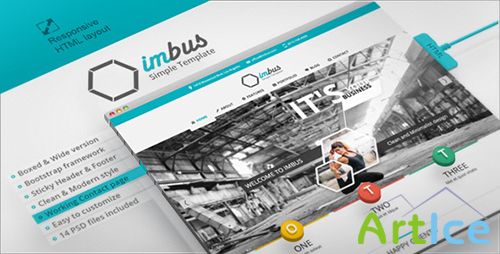 ThemeForest - imbus - Simple HTML Template - RIP