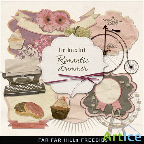 Scrap-kit - Romantic Summer PNG Images 2013