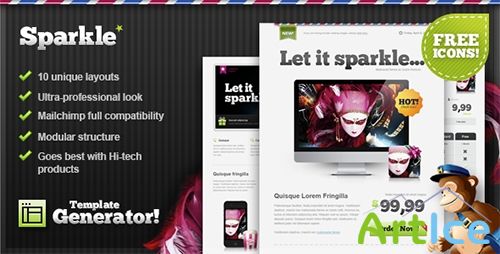 ThemeForest - Sparkle - Shine Up! + Generator v1.1 - FULL