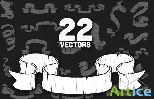 Vector Scrolls Set 9