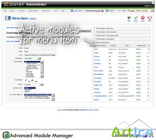 Nonumber - Advanced Module Manager Pro v4.4.0 for Joomla 2.5 - 3.x