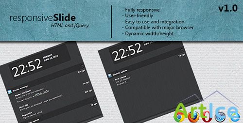 CodeCanyon - responsive Slide notification - RIP