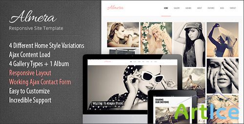 ThemeForest - Almera Responsive Portfolio Site Template - RIP