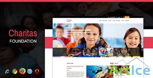 ThemeForest - Charitas / Foundation HTML Template - RIP