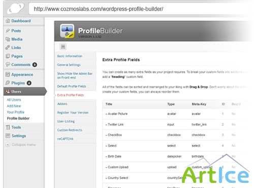 Profile Builder Pro v1.3.12 - Profile Plugin for Wordpress